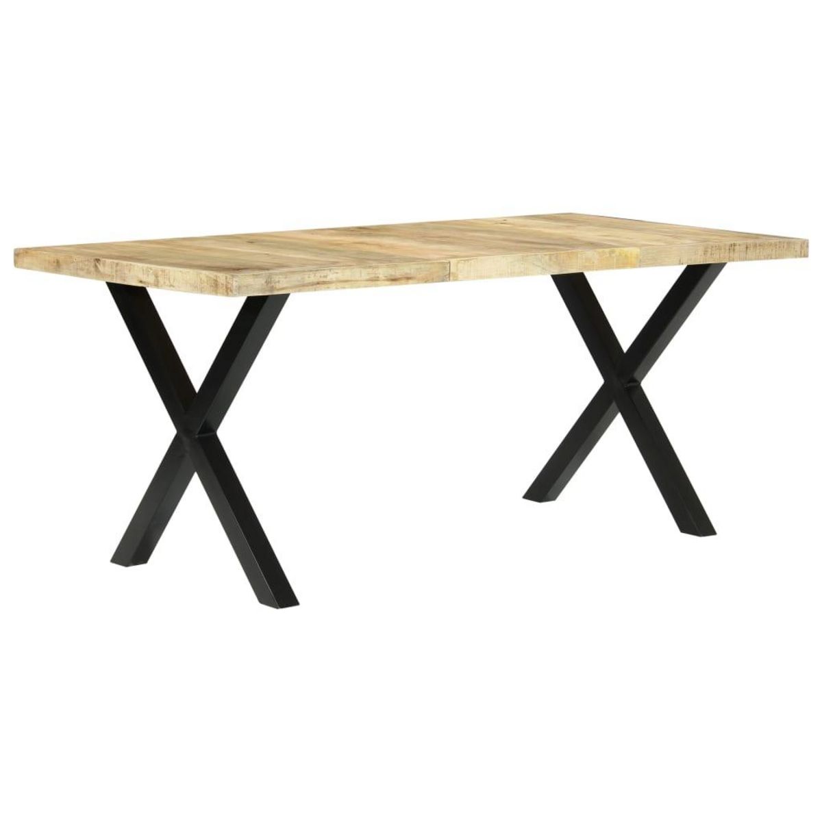 VIDAXL Table a manger 180x90x76 cm Bois de manguier massif