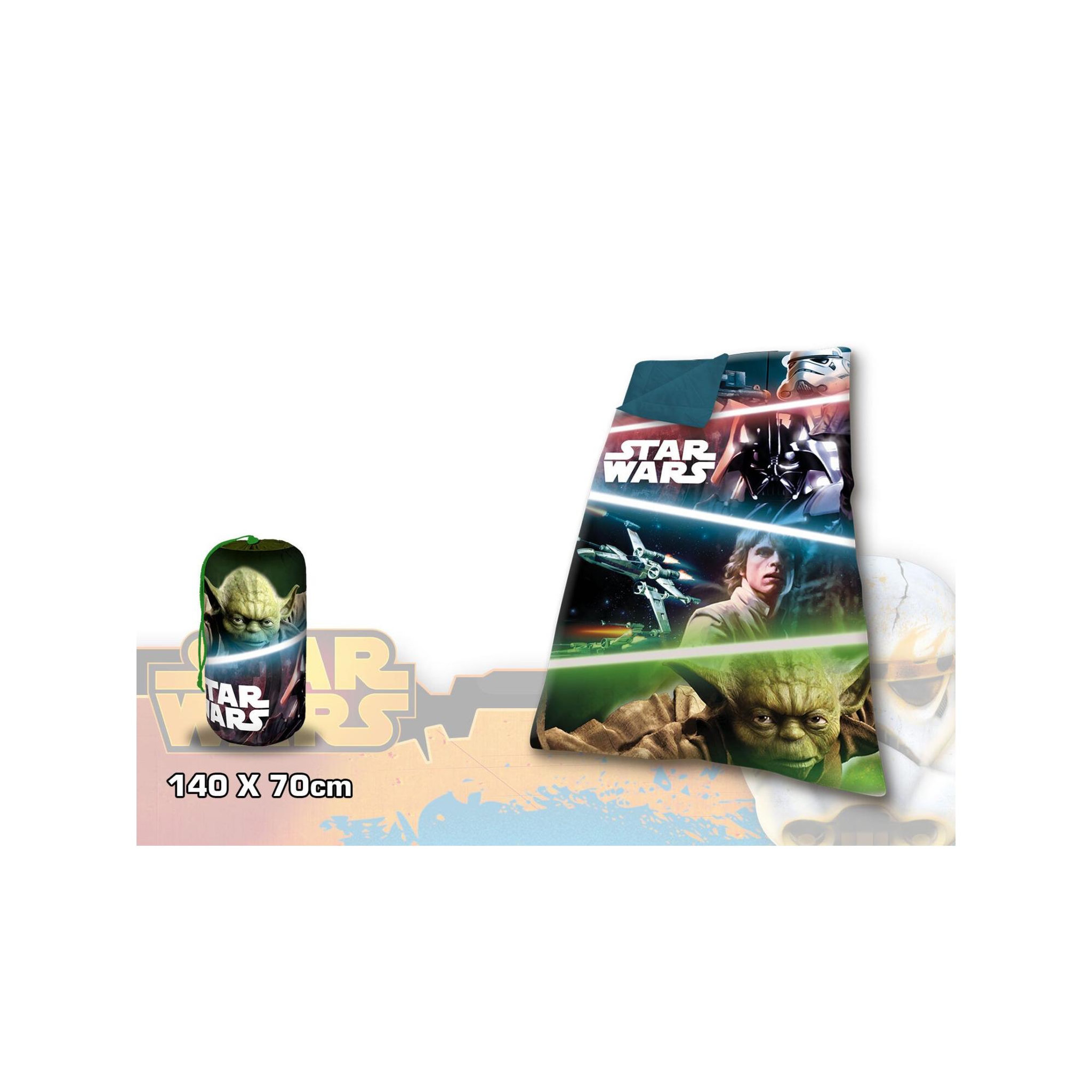 Voir la diapositive 1 : DISNEY Sac de couchage enfant - disney star wars - housse de transport inclus