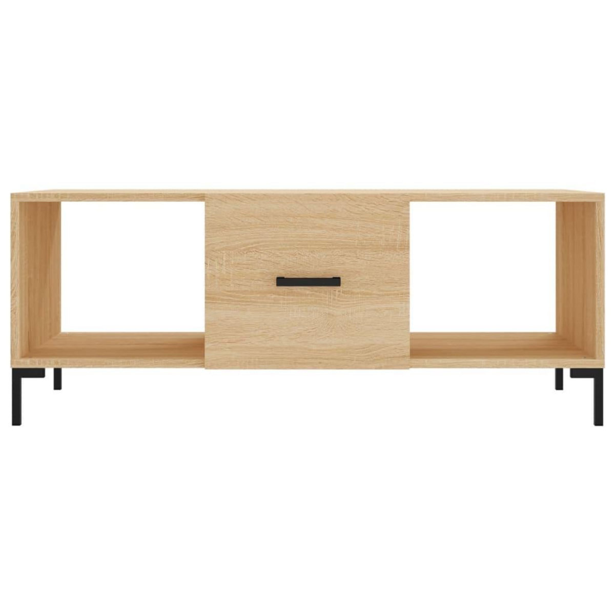 VIDAXL Table basse chene sonoma 102x50x40 cm bois d'ingenierie