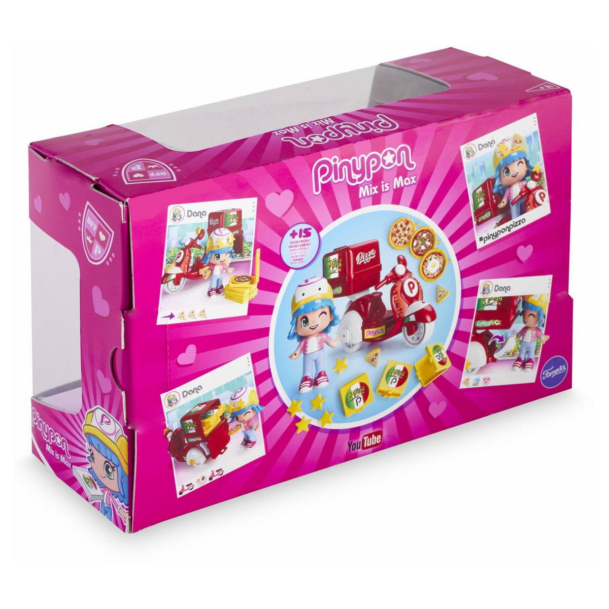 Figurine Pinypon Livreur de Pizza