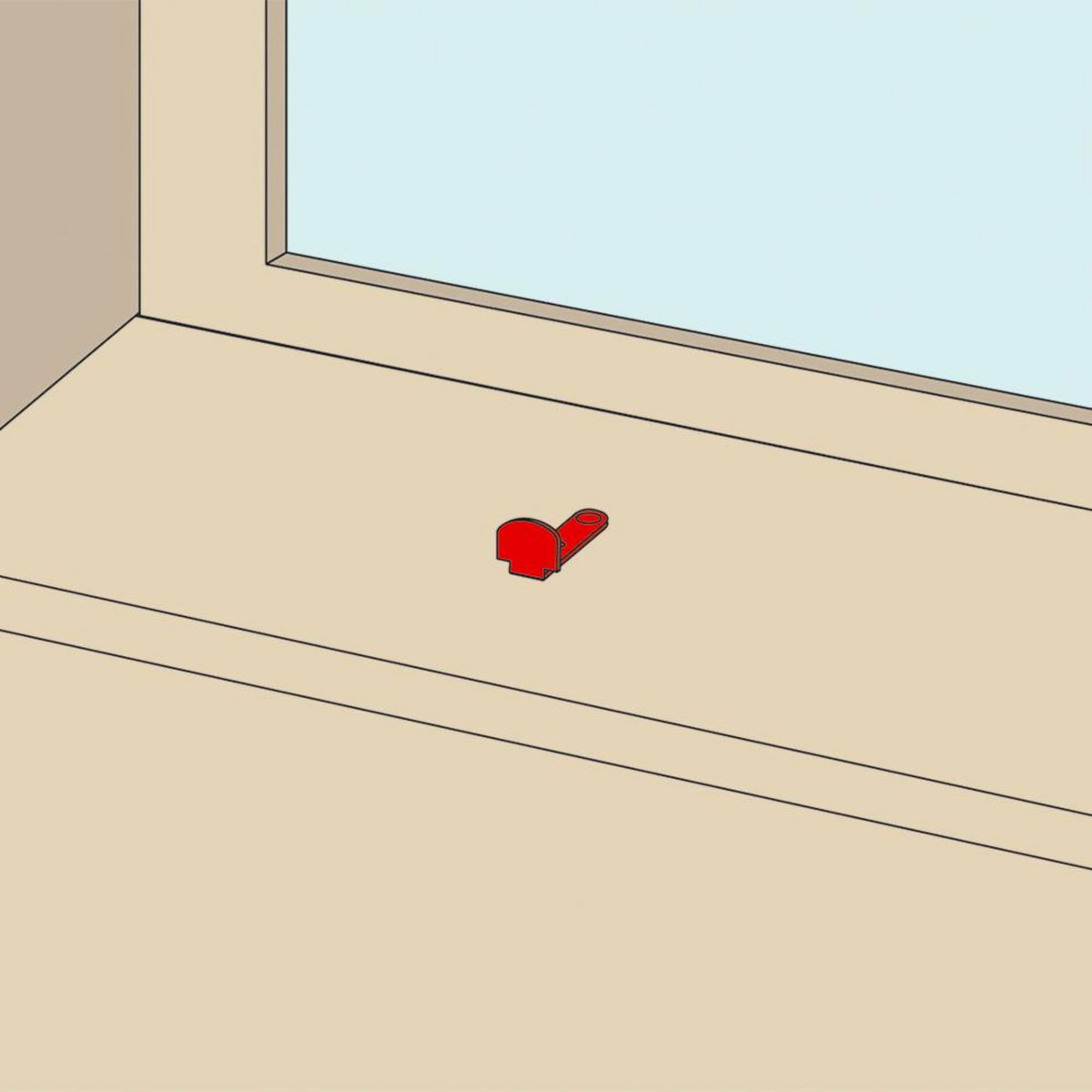 CENTRALE BRICO Butée coudée à visser déporté 30 25X3 acier noir pré-peint