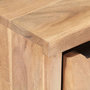 Voir la diapositive 5 : VIDAXL Table de chevet 40x30x50 cm Bois d'acacia avec bord naturel