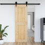 Voir la diapositive 1 : VIDAXL Porte NARVIK 70x210 cm bois massif de pin