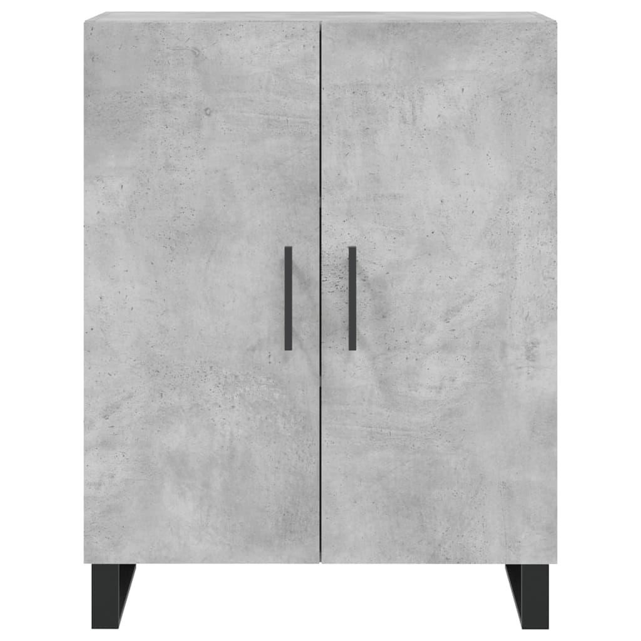 Voir la diapositive 5 : VIDAXL Buffet gris beton 69,5x34x90 cm bois d'ingenierie
