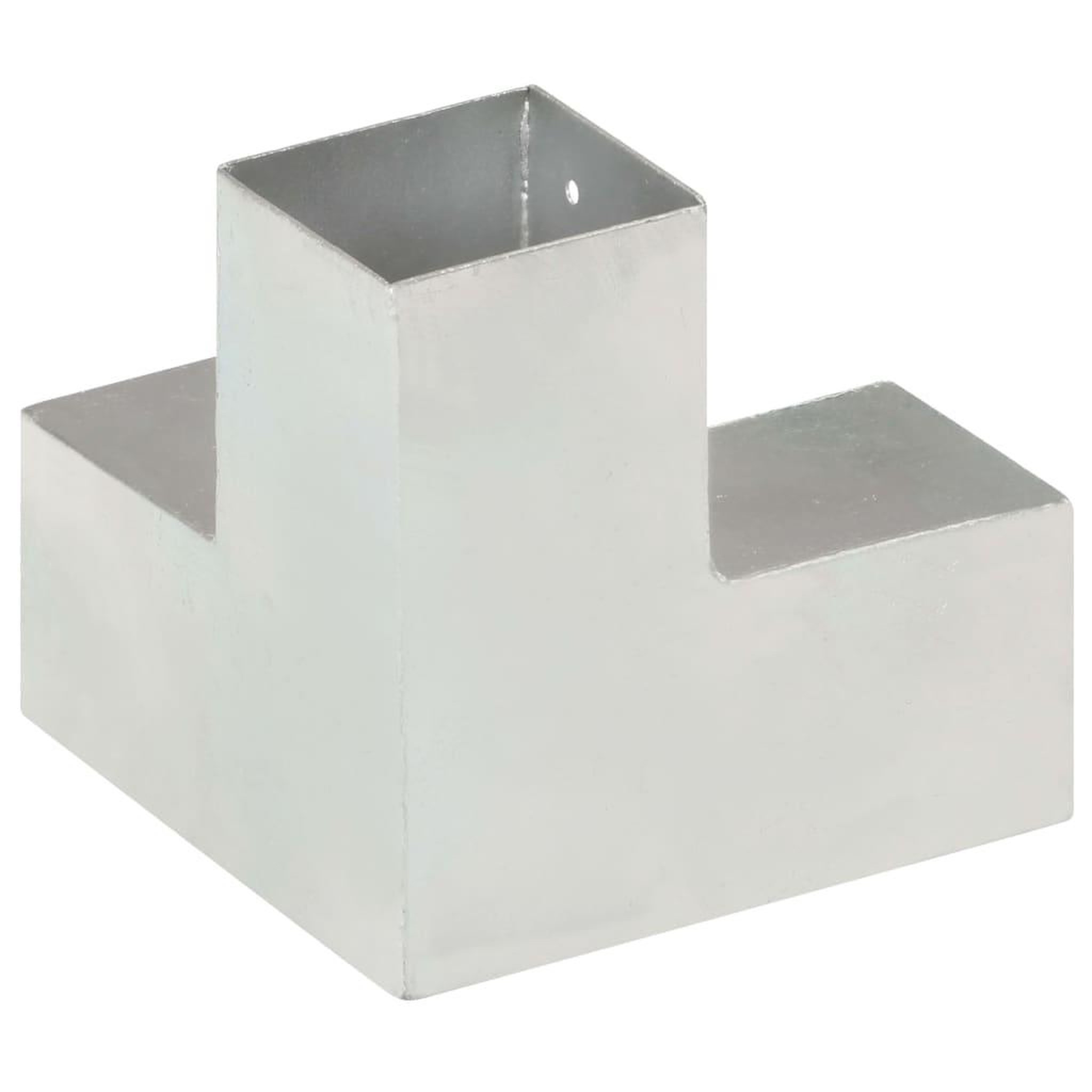 Voir la diapositive 3 : VIDAXL Connecteur de poteau Forme en Y Metal galvanise 81x81 mm