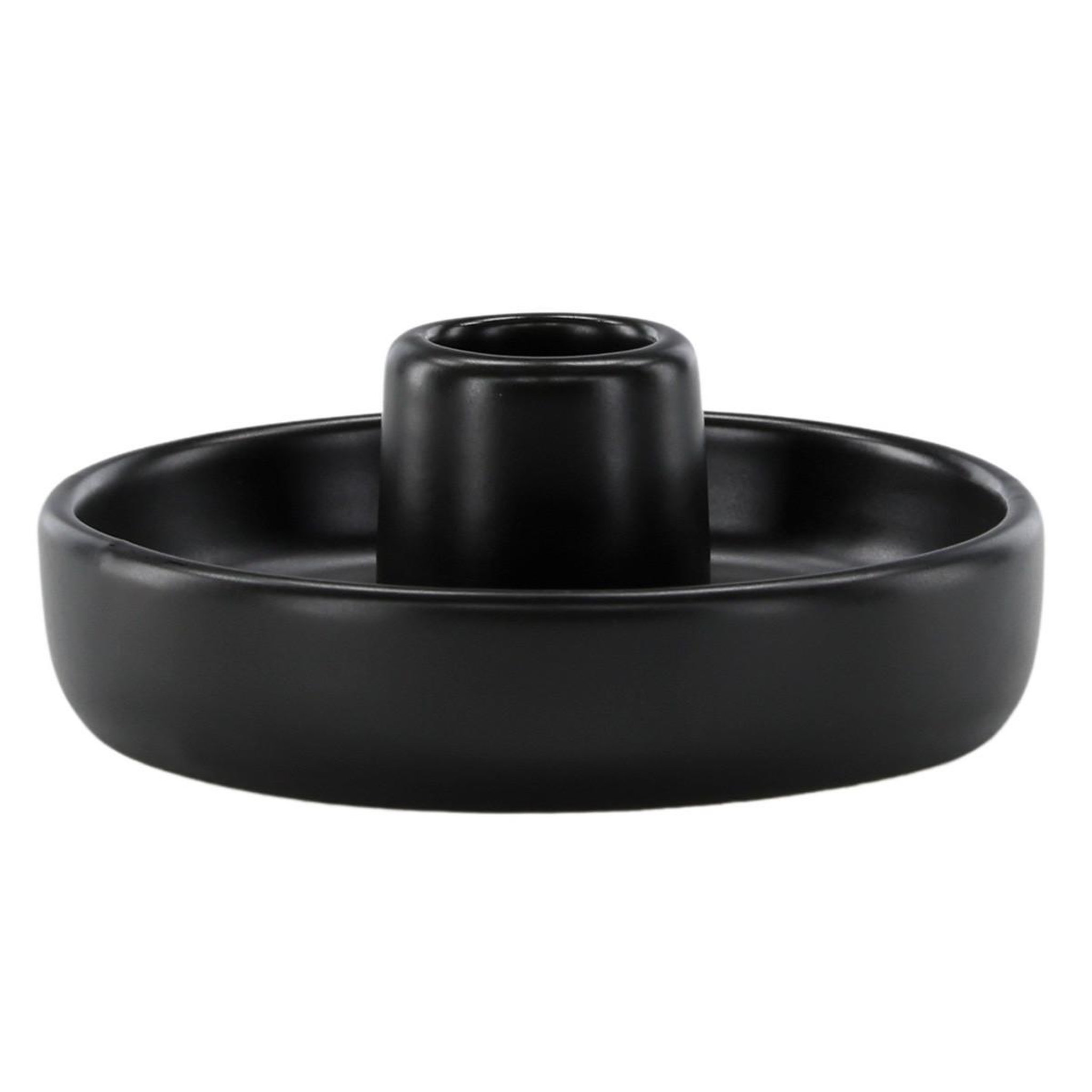 Paris Prix Bougeoir en céramique  otis  11cm noir
