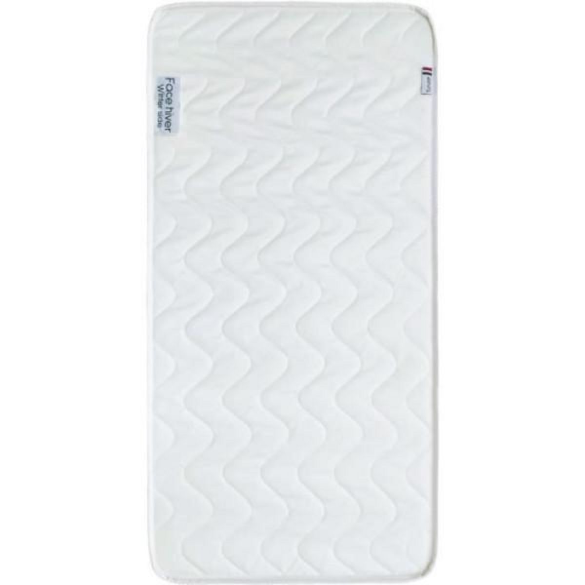 TINEO Matelas bébé climatisé compressé - 70 x 140 cm - Epaisseur 11 cm - TINEO