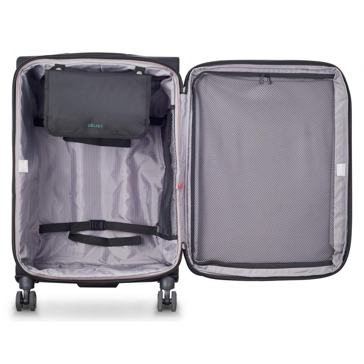 Delsey Valise souple Helium DLX TSA 71cm