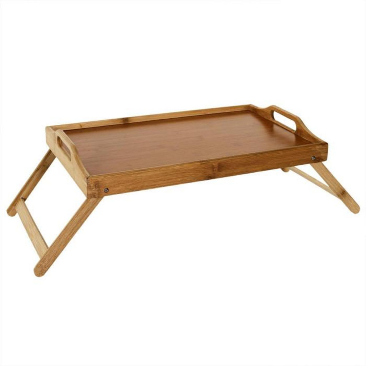 Paris Prix Plateau en Bambou Design  Dépliant  45cm Beige