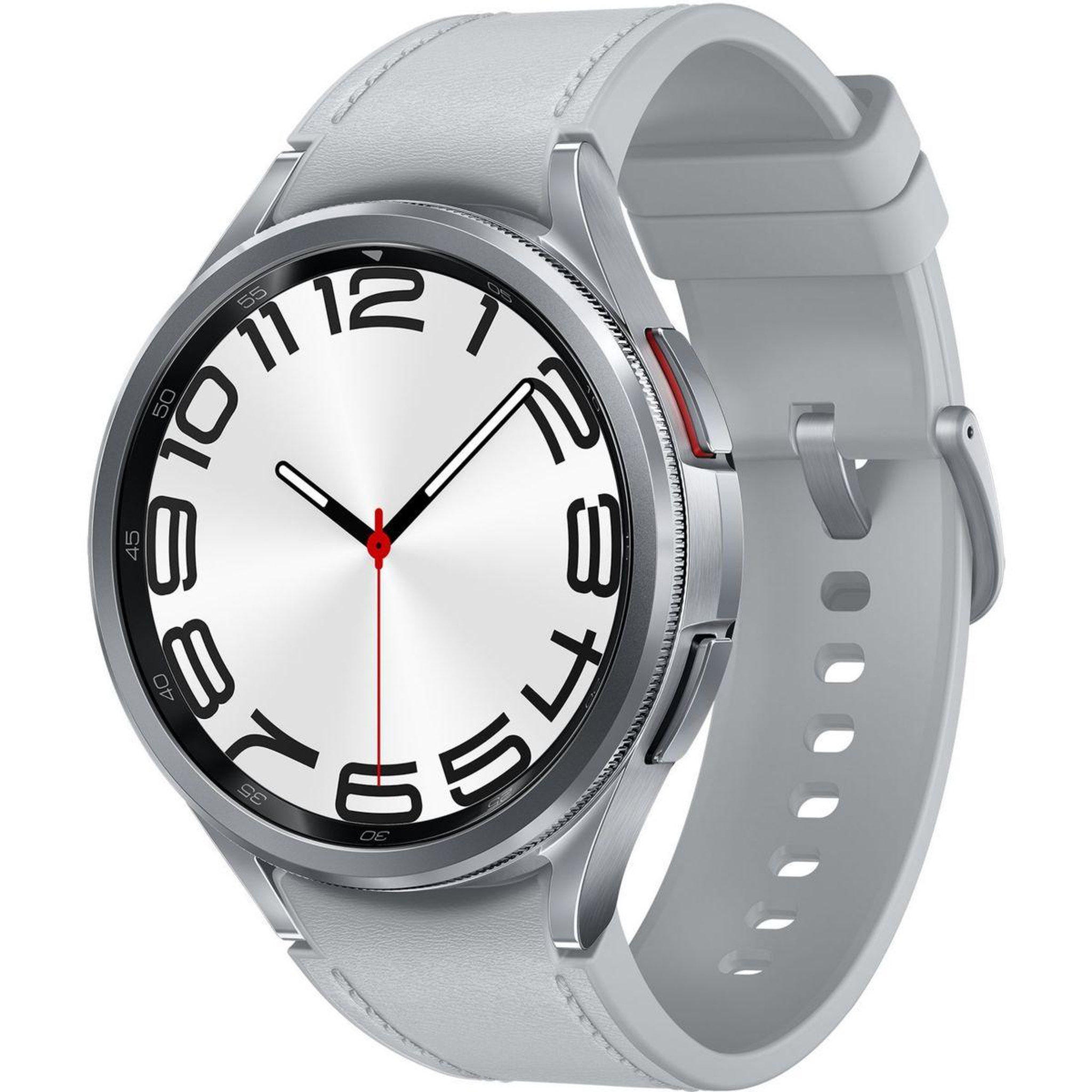 Voir la diapositive 2 : Samsung Montre connectée Galaxy Watch6 Classic BT Argent 47mm