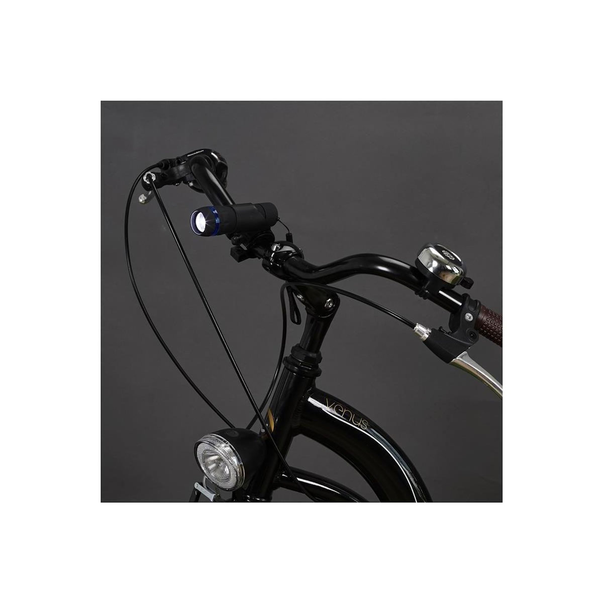 Paris Prix Éclairage Avant LED & Lampe Torche  Sport  10cm Noir