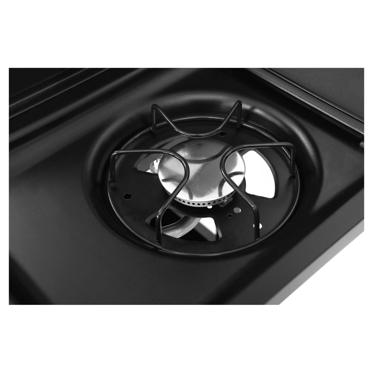 GARDENSTAR Barbecue à gaz en acier 3 feux et 1 latéral acier 