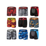UMBRO Pack Surprise de 6 Boxers microfibre homme. Coloris disponibles : Rouge