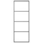 Voir la diapositive 5 : VIDAXL Porte coulissante avec kit de quincaillerie 76x205 cm Verre ESG