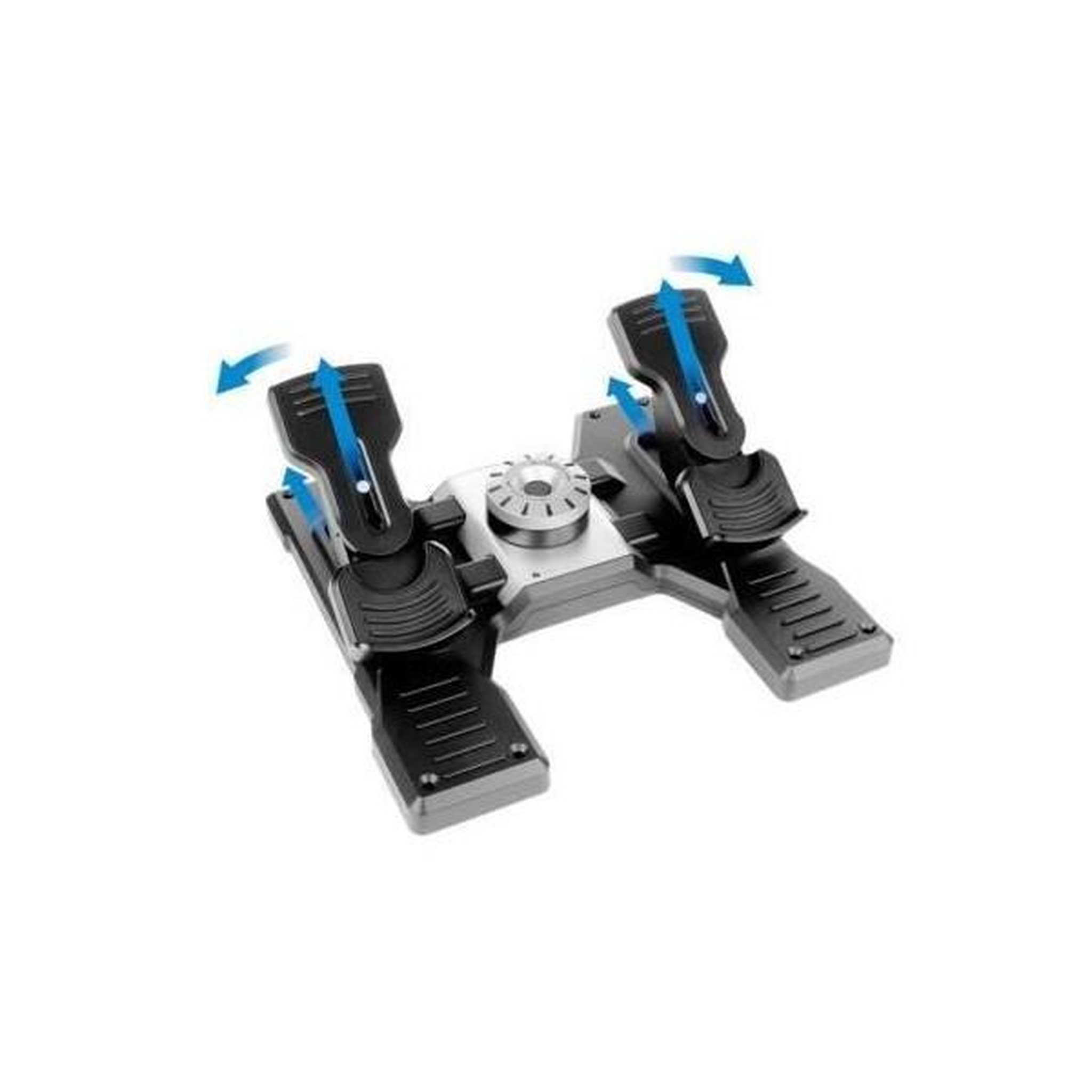 Voir la diapositive 3 : Logitech Pédalier - Saitek by Logitech - Pro Flight Rudder Pedals