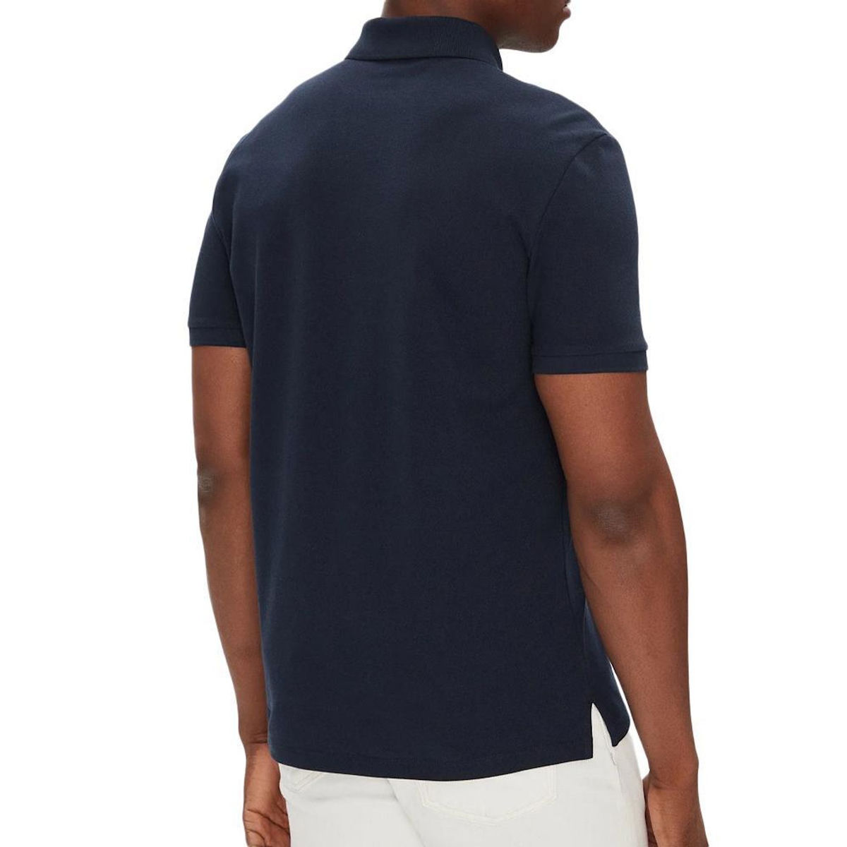 CALVIN KLEIN JEANS Polo Marine Homme Calvin Klein Jeans Ss Monogram Pique