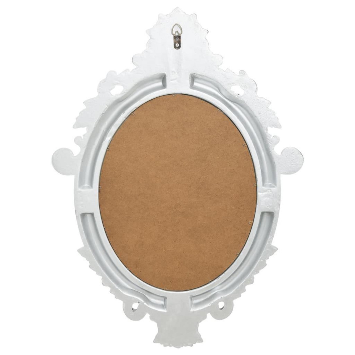 VIDAXL Miroir mural style chateau 56x76 cm Argente