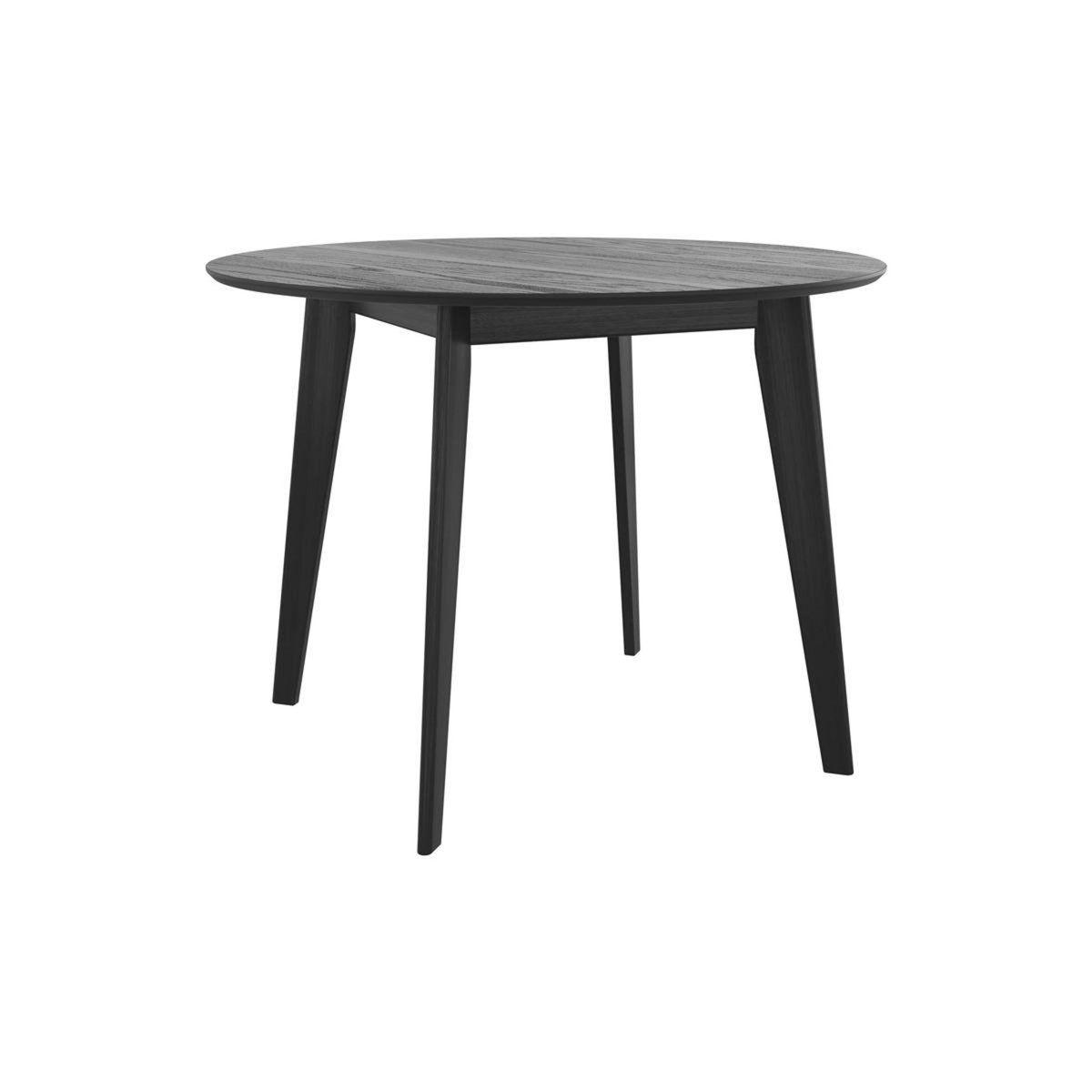 Rendez vous déco Table ronde 4 personnes en bois clair D100 cm - Réno