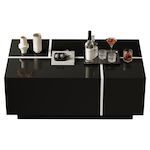 MERAX Table basse. Coloris disponibles : Noir