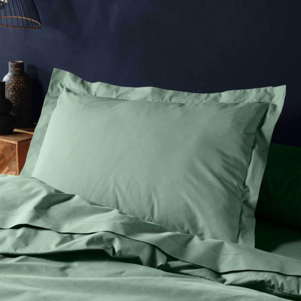 Paris Prix Taie d'Oreiller  Lina  50x70cm Sauge