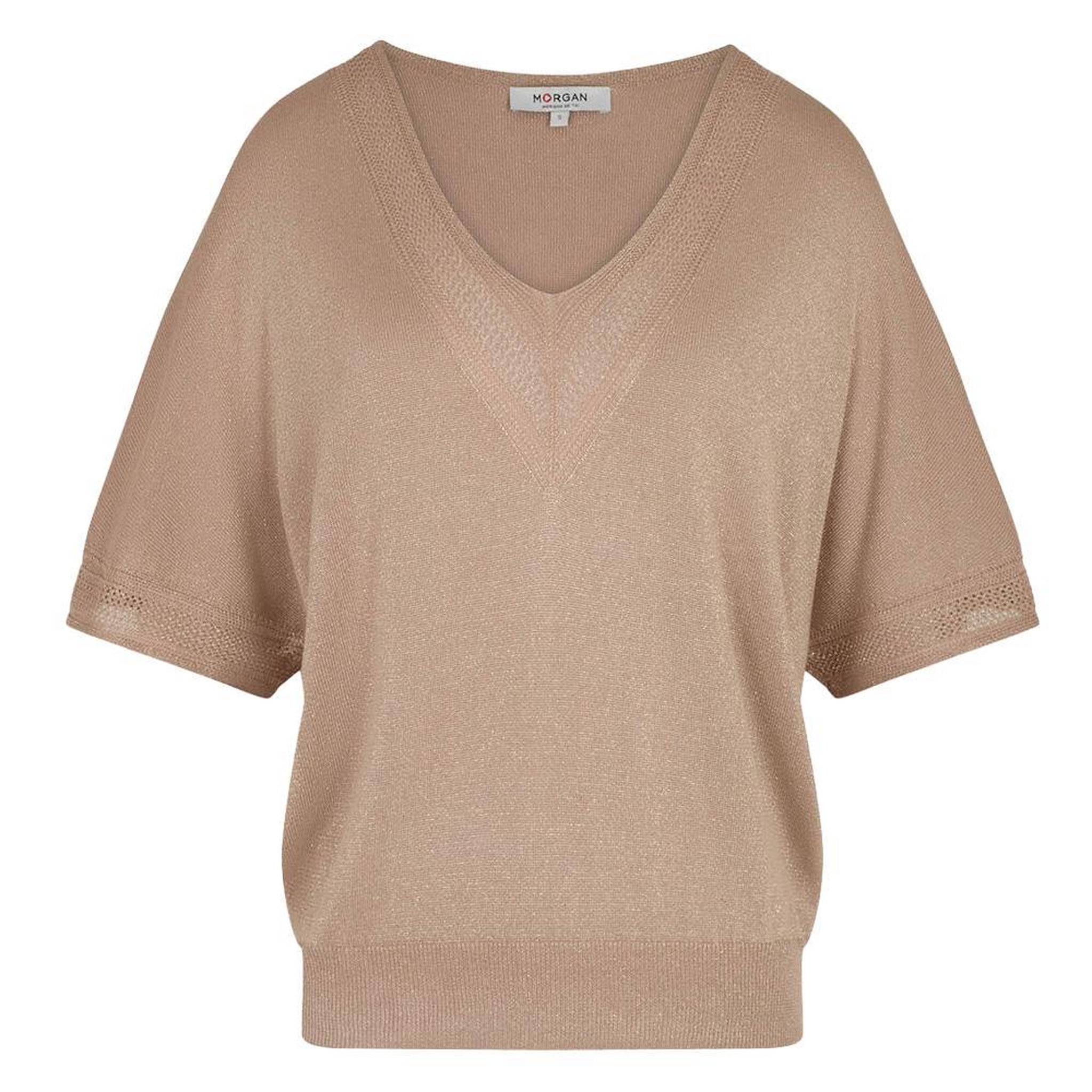 Voir la diapositive 2 : MORGAN Pull Taupe Femme Morgan MCHRIS