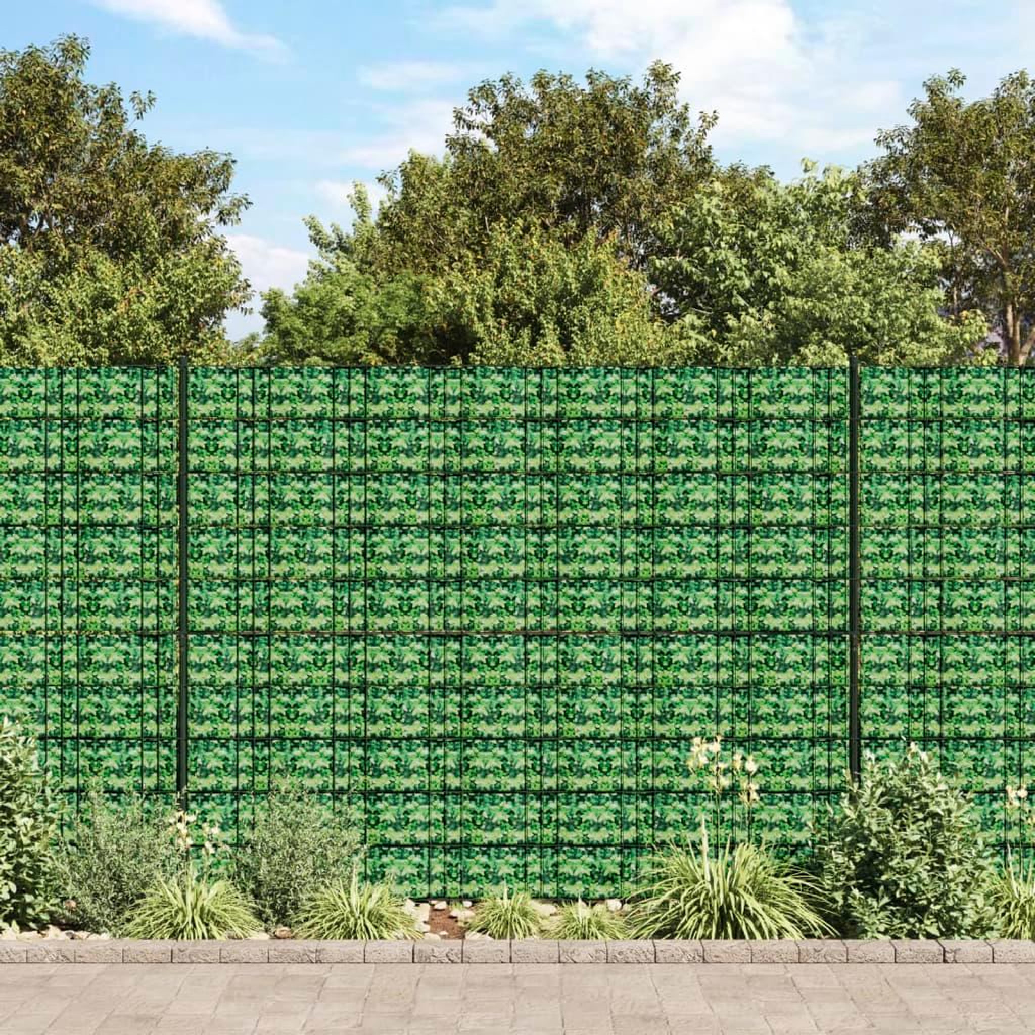 Voir la diapositive 1 : VIDAXL Ecran d'intimite de jardin PVC 70x0,19 m Vert