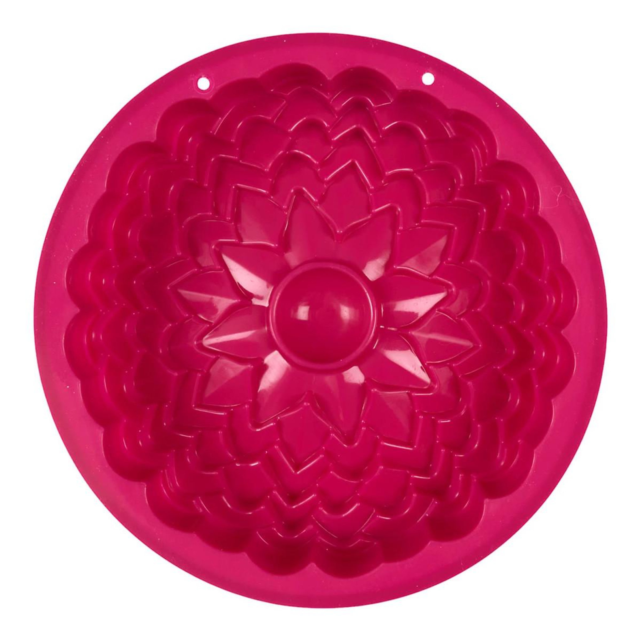 Voir la diapositive 2 : Lily Cook Moule à gâteau en silicone  dahlia  20cm rose