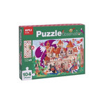 Apli Agipa Puzzle chateau observation 104 pieces