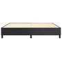 Voir la diapositive 5 : VIDAXL Cadre de lit sans matelas noir 200x200 cm similicuir