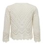 Voir la diapositive 4 : JACQUELINE DE YONG Cardigan Ecru FemmeJDY Sun 3/4 Cropped