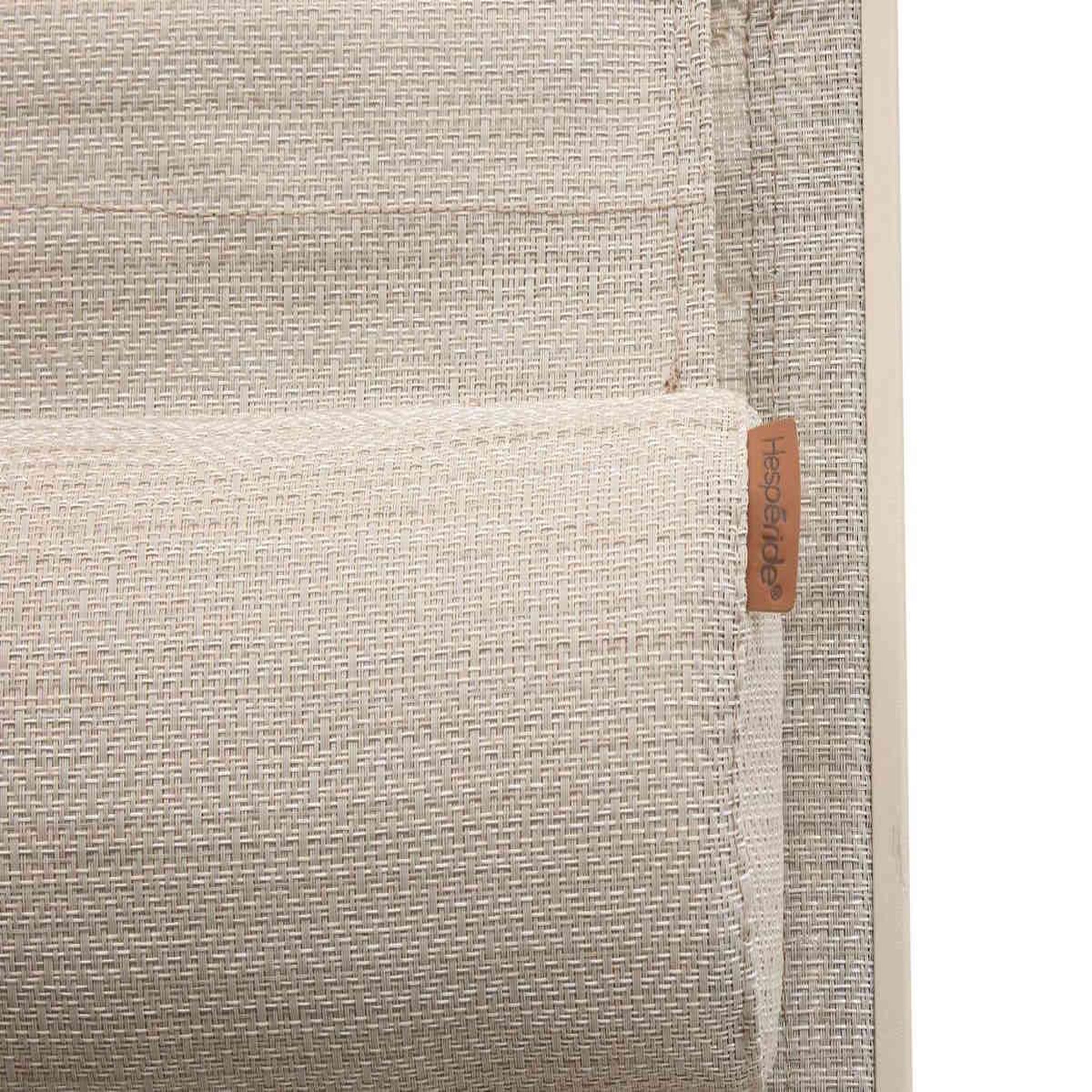 Voir la diapositive 6 : HESPERIDE Transat en aluminium Osmala Beige/Argile - Hespéride