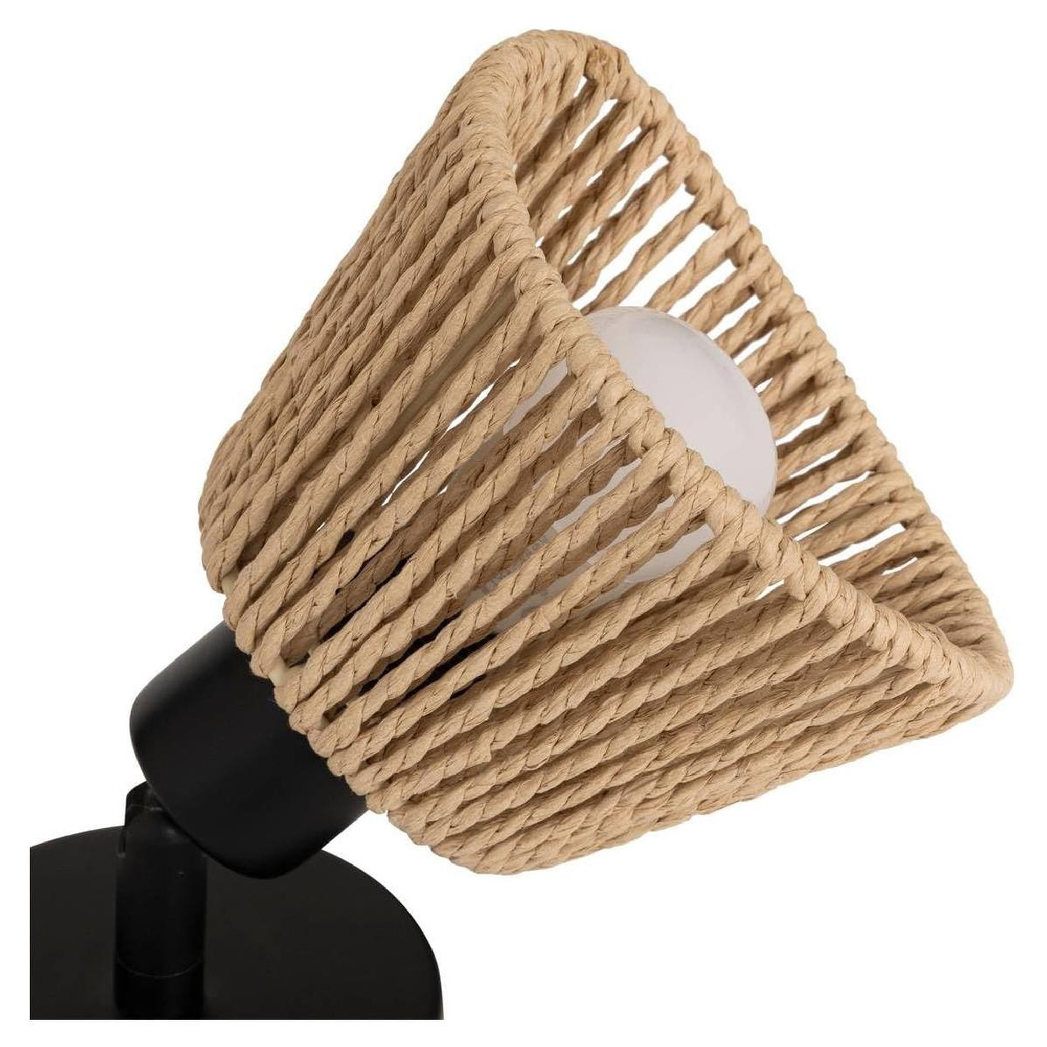 Voir la diapositive 3 : ATMOSPHERA Applique murale orientable  myha  19cm naturel