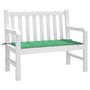 Voir la diapositive 3 : VIDAXL Coussin de banc de jardin vert 100x50x3 cm tissu oxford