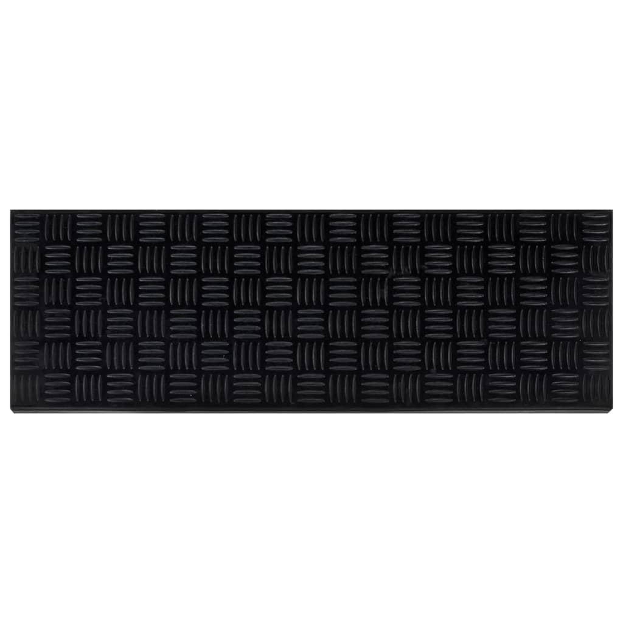 Voir la diapositive 2 : VIDAXL Marches d'escalier 5 pcs 25x75 cm caoutchouc