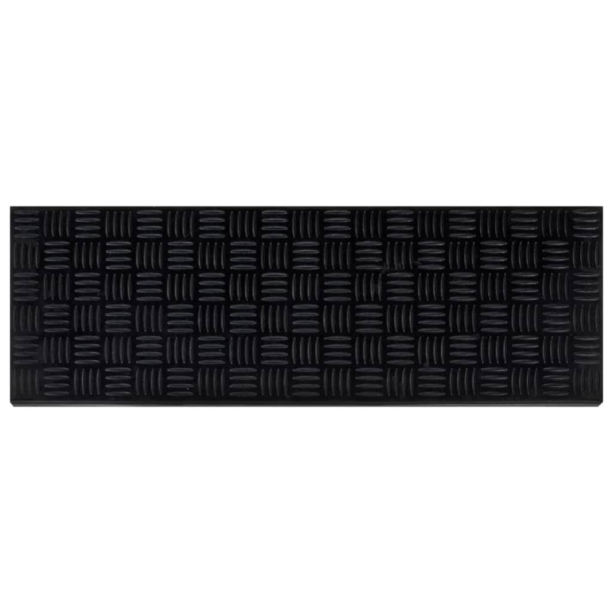 VIDAXL Marches d'escalier 5 pcs 25x75 cm caoutchouc