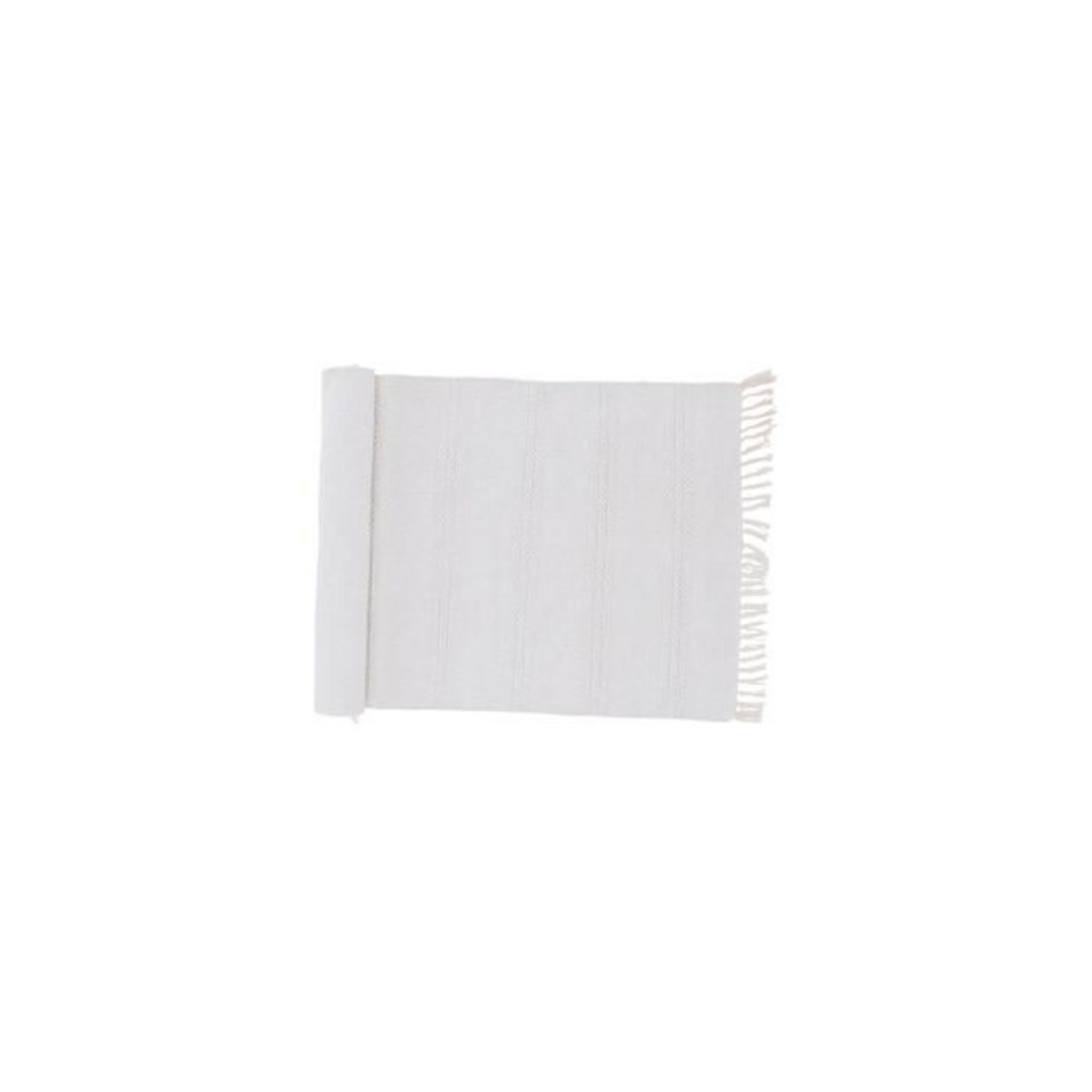 Paris Prix Tapis Déco  Nico  80x250cm Blanc Cassé