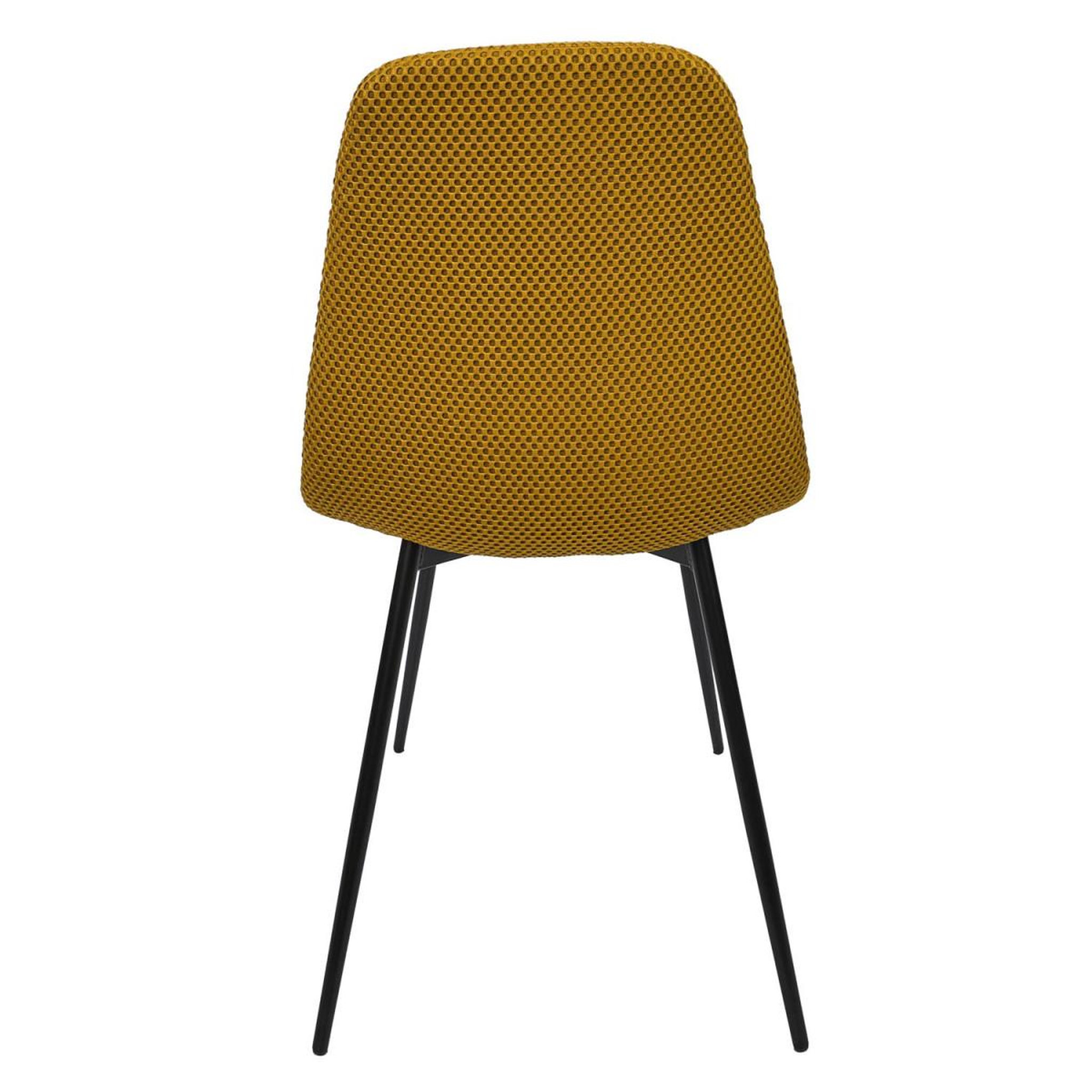 Voir la diapositive 6 : The Home Deco Factory Lot de 4 chaises  atome  86cm jaune
