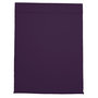 Voir la diapositive 1 : DODO Drap plat Harmonie Satin de coton coloris Aubergine