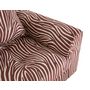 Voir la diapositive 5 : LISA DESIGN Rune - fauteuil zèbre en velours