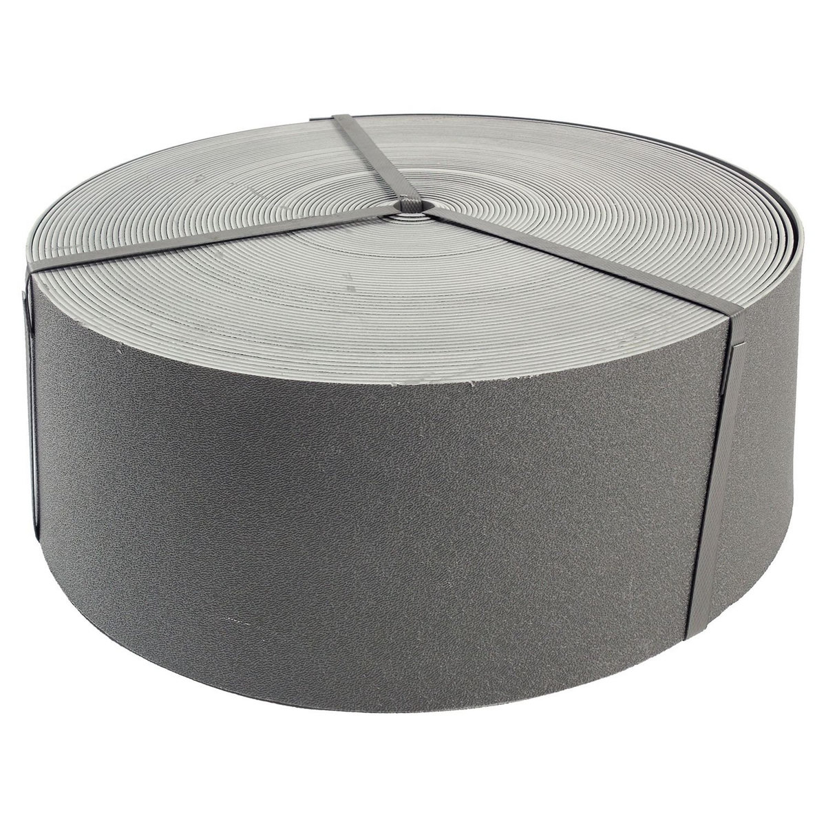 NATURE Bordure de jardin - PE recyclé épaisseur 3 mm, gris - H15 cm x 40 m