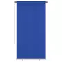 VIDAXL Store roulant d'exterieur 120x230 cm Bleu PEHD