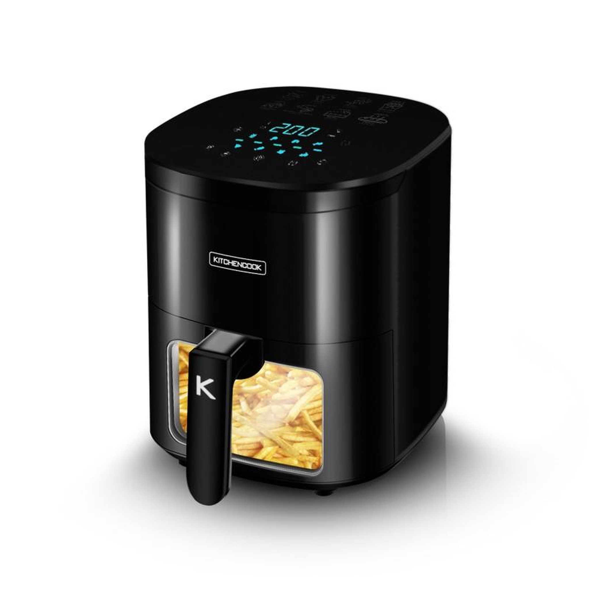 Voir la diapositive 3 : KITCHENCOOK Friteuse Sans Huile De  6.5l  8 Programmes Airmed6 W De Kichencook