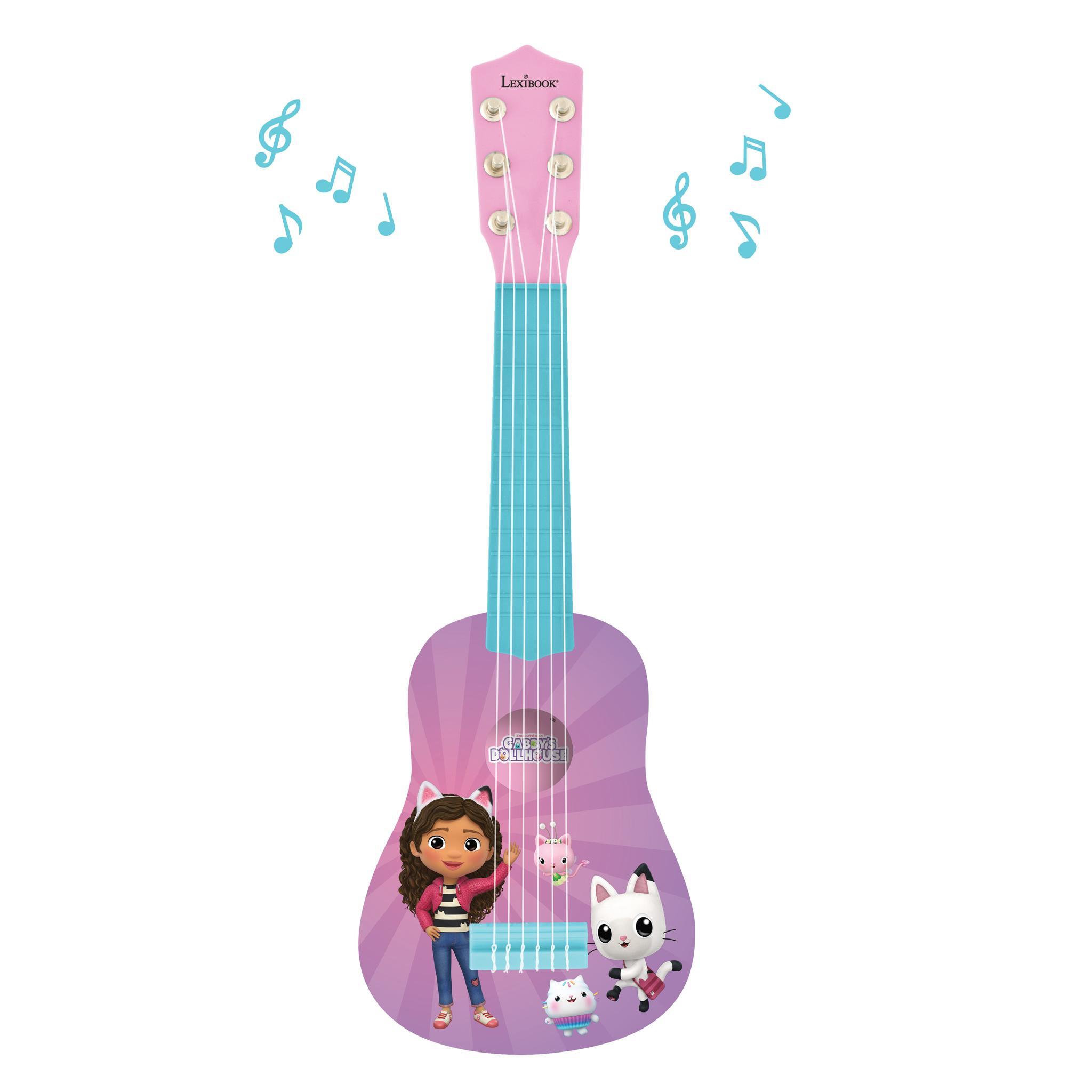 Voir la diapositive 4 : Lexibook Ma Première Guitare Gabby et la maison magique