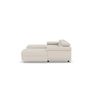 Voir la diapositive 6 : BEST MOBILIER Pablo - canapé panoramique en u - 7 places - convertible avec coffres et têtières réglables - en velours