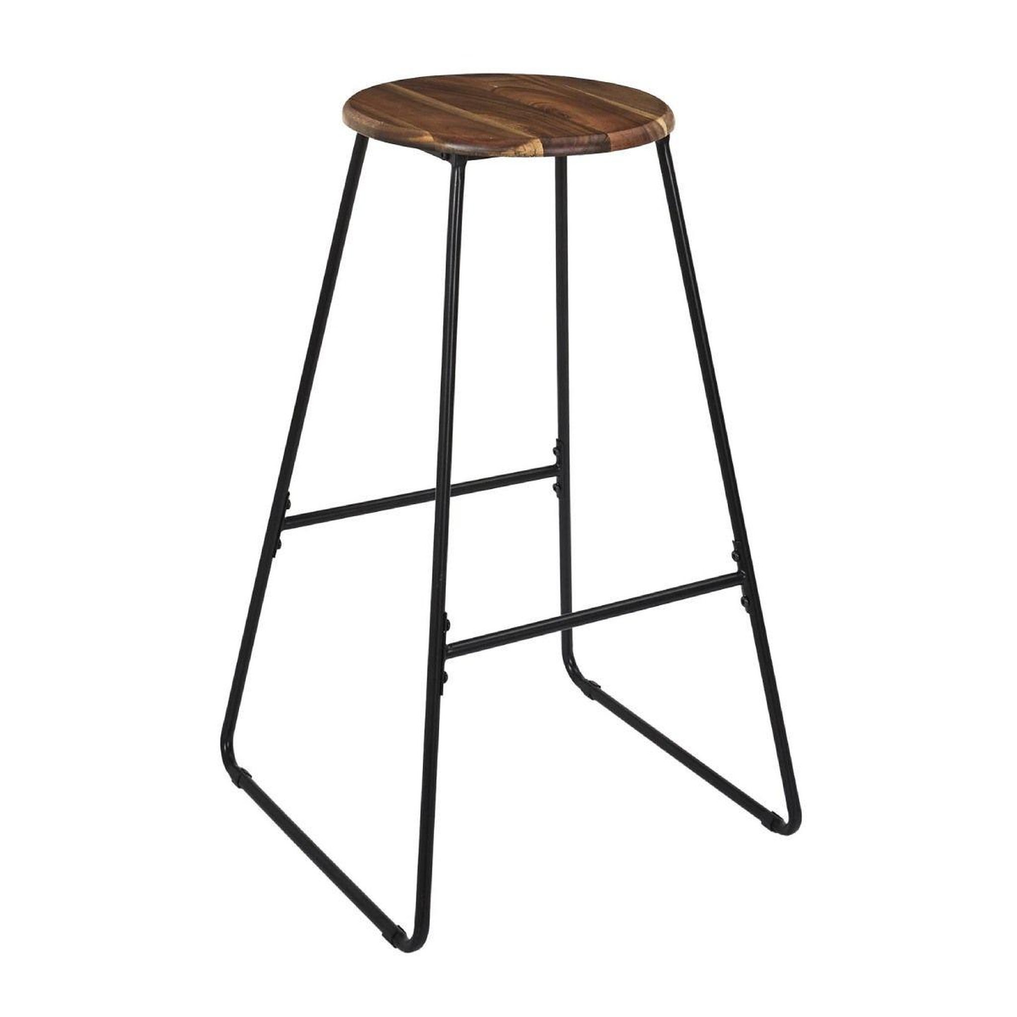 The Home Deco Factory Tabouret de bar  acacia  70cm naturel