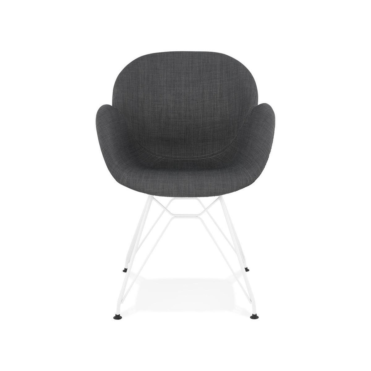 Paris Prix Fauteuil Design  Syndra  85cm Gris Foncé