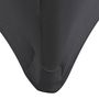 Voir la diapositive 4 : VIDAXL Housses extensibles pour table 2 pcs 120x60,5x74 cm Anthracite