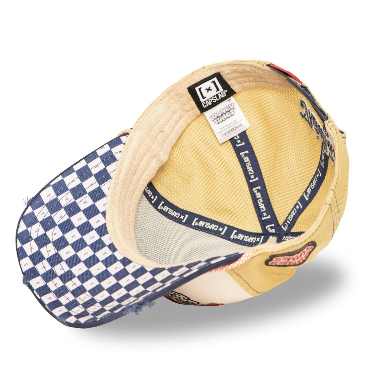 CAPSLAB Casquette semi curved finitions premium Looney Tunes Daffy Duck