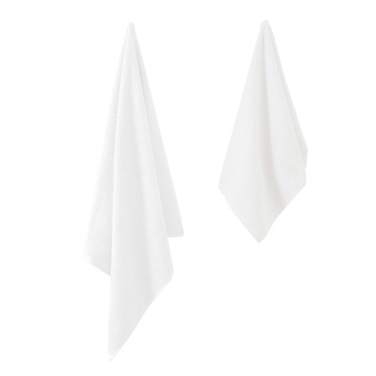 GUY LEVASSEUR Lot serviette de bain 70x140 et serviette de toilette 50x90