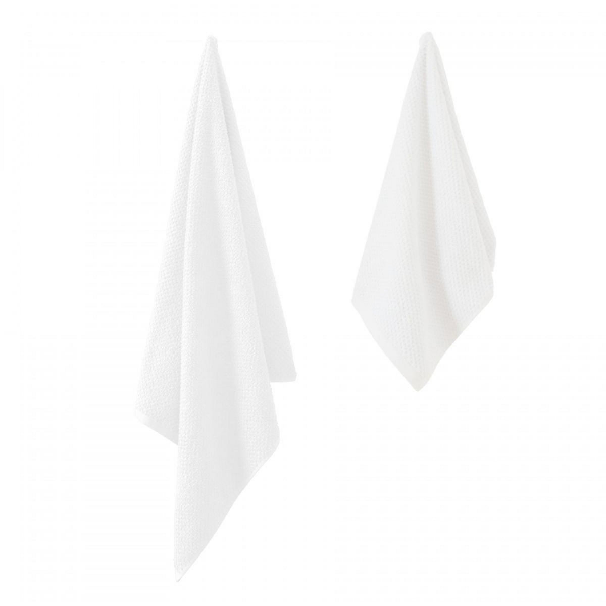 GUY LEVASSEUR Lot serviette de bain 70x140 et serviette de toilette 50x90